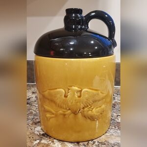 Vintage Eagle Moonshine Cookie Jar